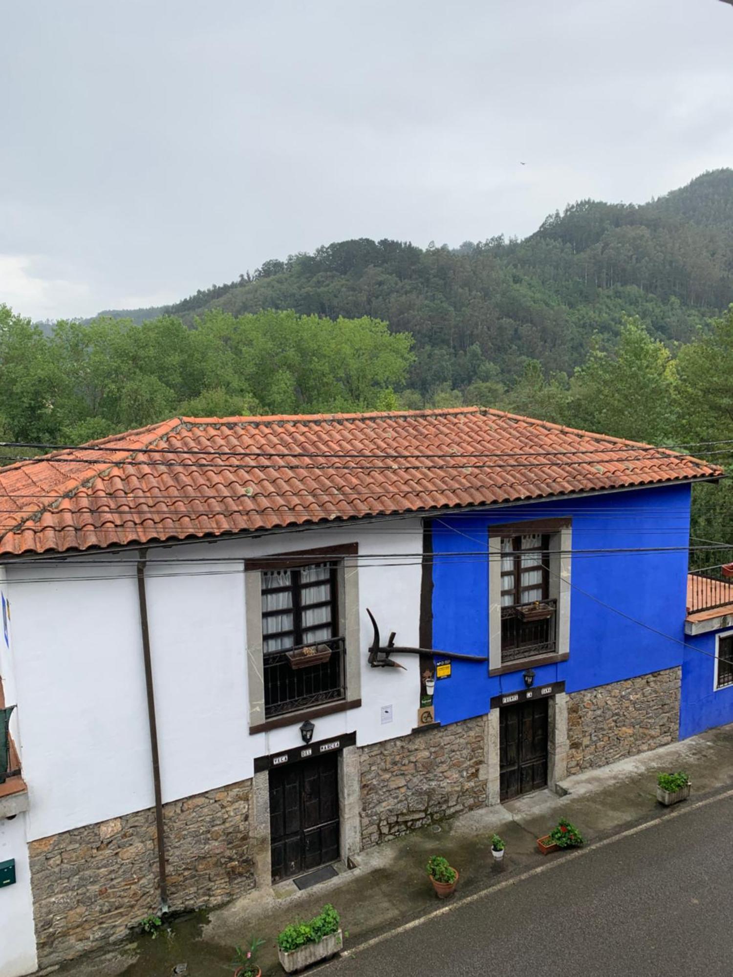 Corias Casona Junto Al Narcea Villa Bagian luar foto